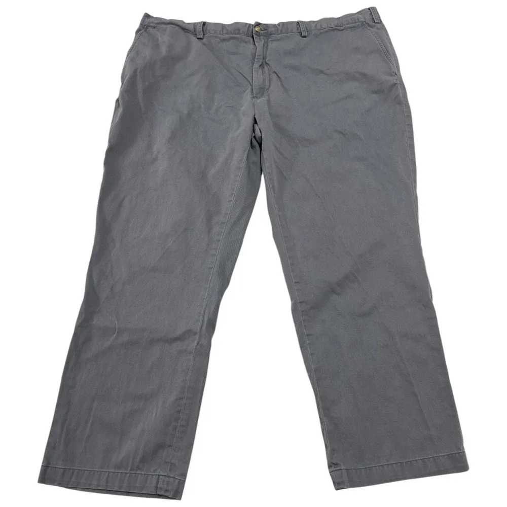 Polo Ralph Lauren Men's Classic Fit Pants Gray Chino Size 46Bx30 Straight